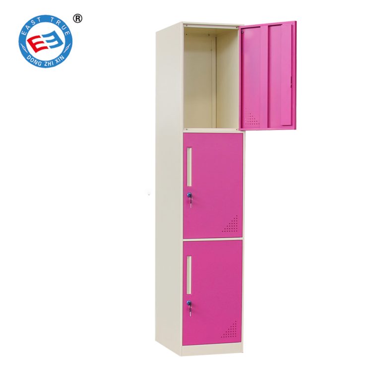 3 tier metal locker