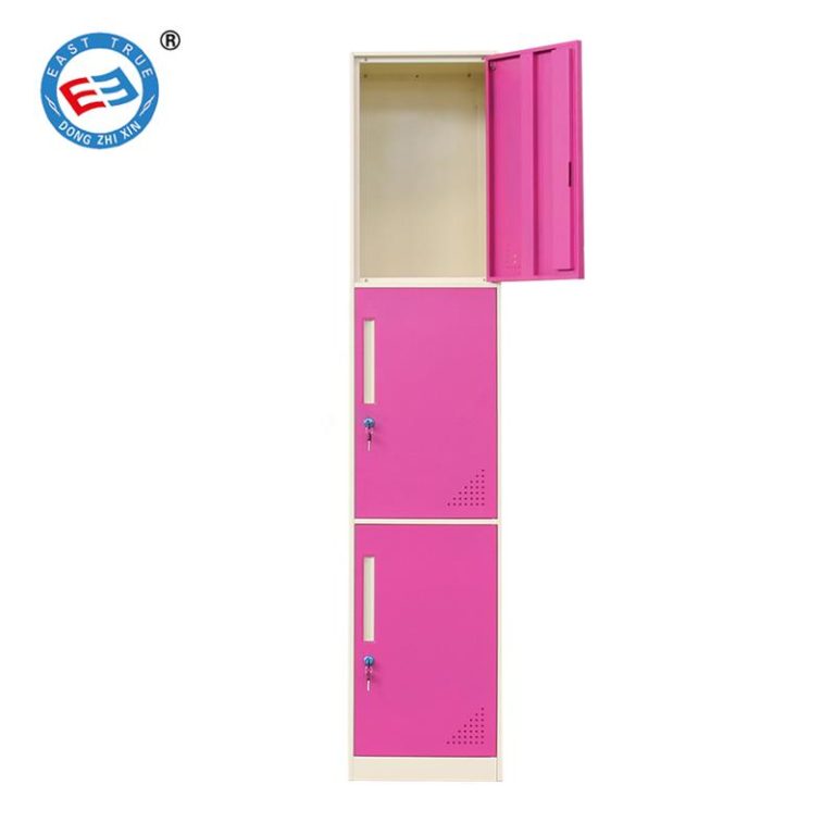 3 tier steel lockers