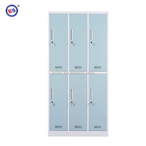 6 Door Metal Storage Lockers