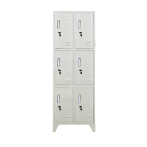 6 Door Metal Storage Lockers