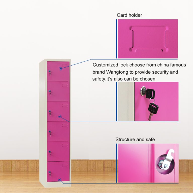 6 Compartment Locker
