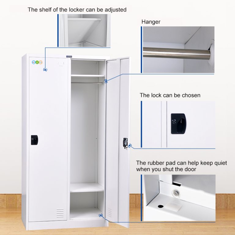 2-door locker steel