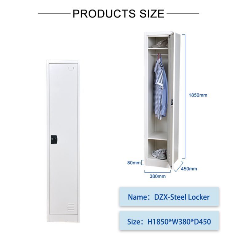 gym locker sizes