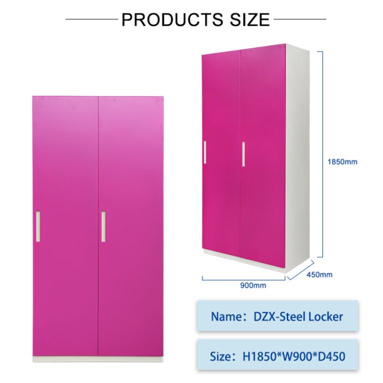 Double Doors Locker Size