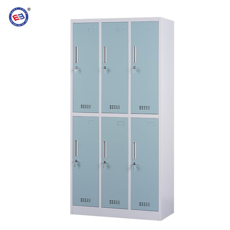 6 Compartment lockers