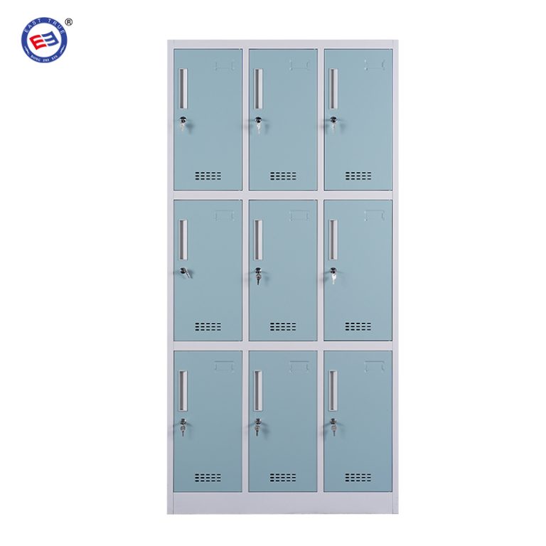 9 door metal storage locker for sale