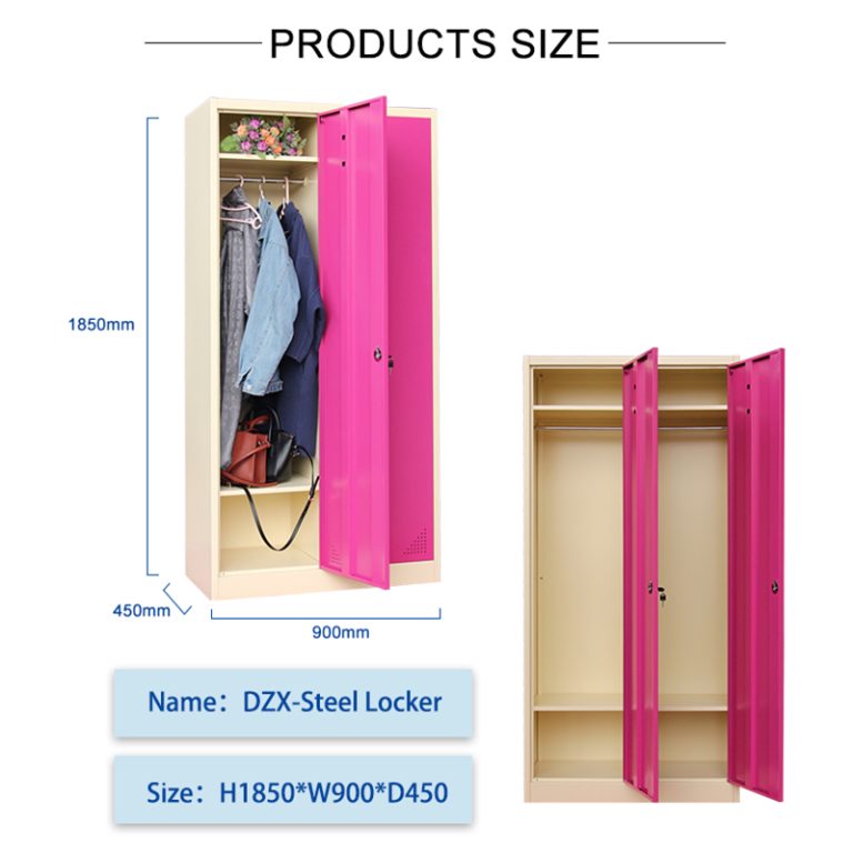 Custom Double Doors Locker Size