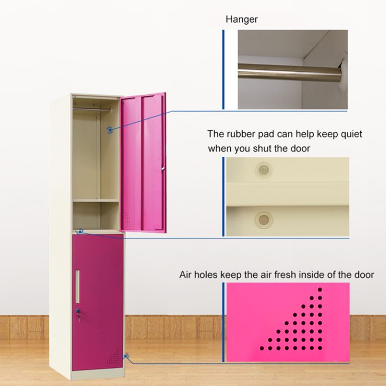 2 compartment locker details