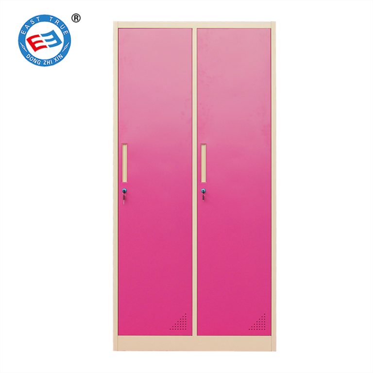 Pink Steel Double Door Locker