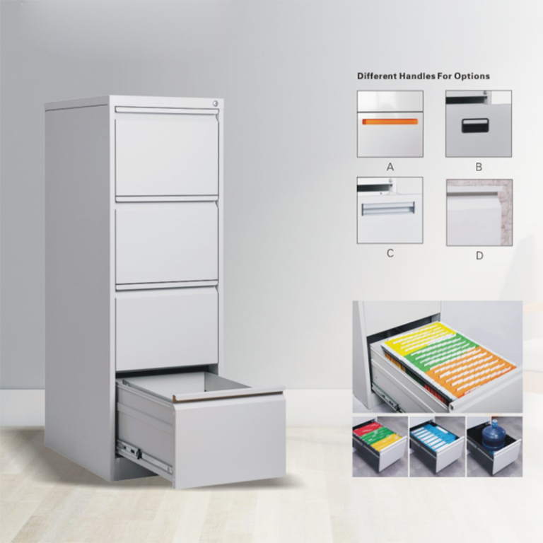 4 drawer metal locking file cabinet