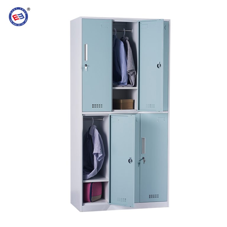 6 door clothes lockers
