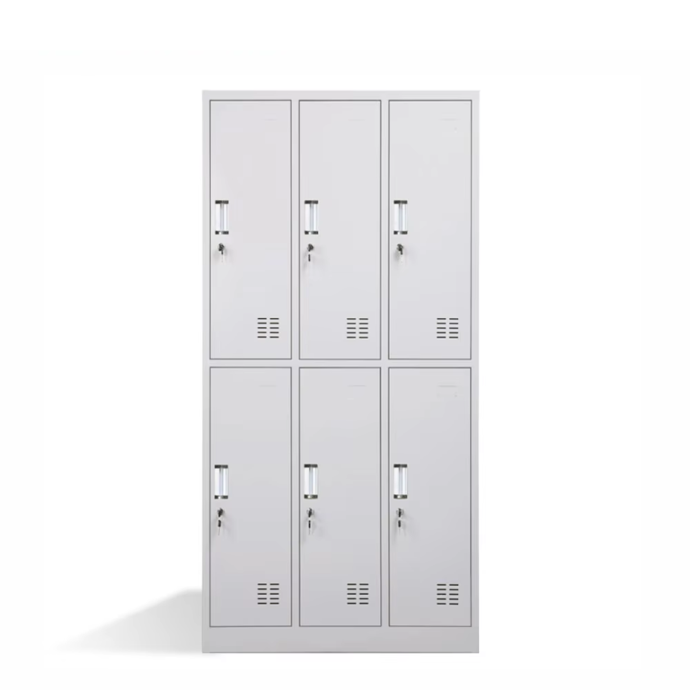 6 door lockers for staff