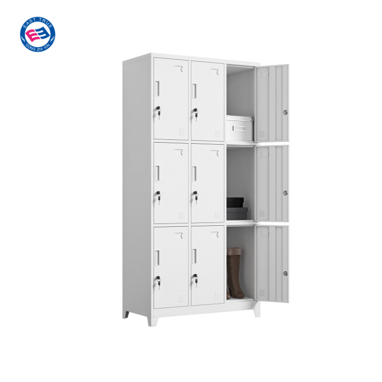 9 door lockers for office