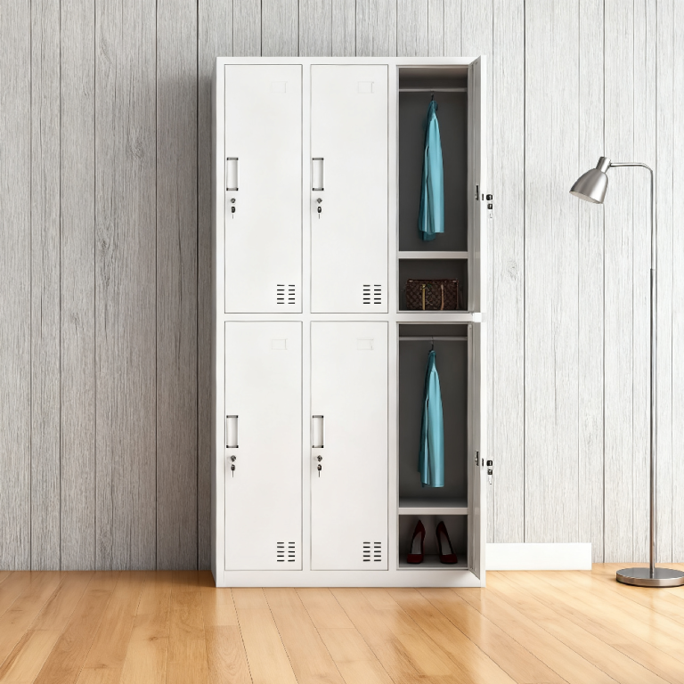 Steel 6 Door Staff Lockers