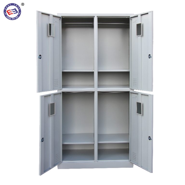 lockable steel locker 4 door