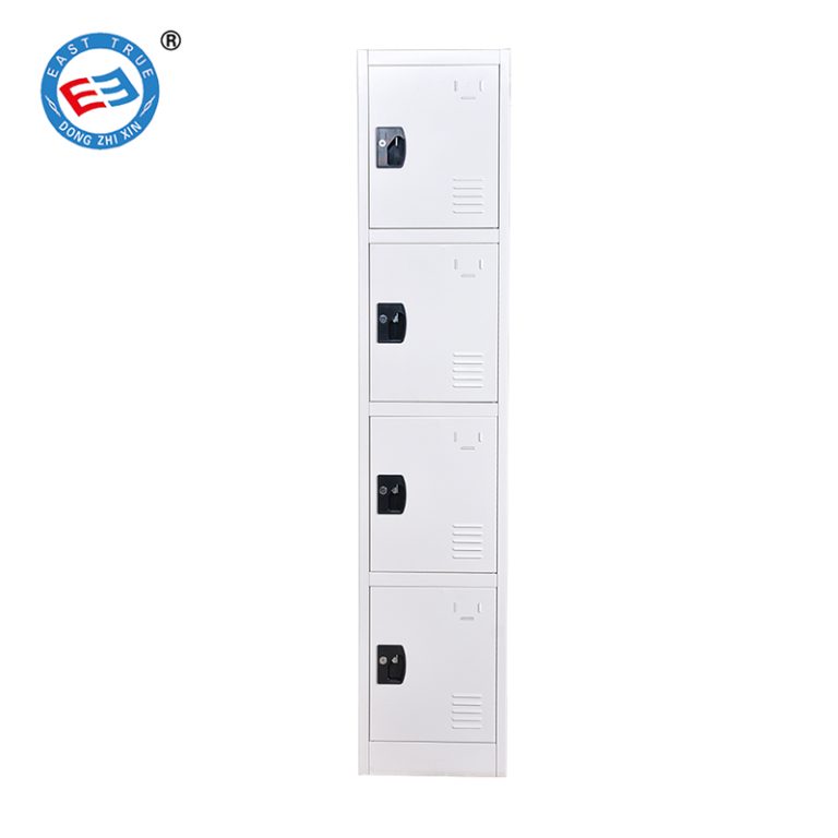 steel 4 compartment locker