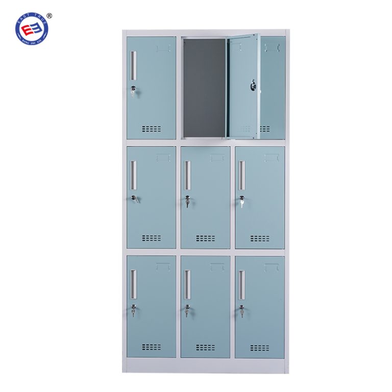 steel 9 door lockers for sale
