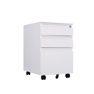 white drawer cabinet
