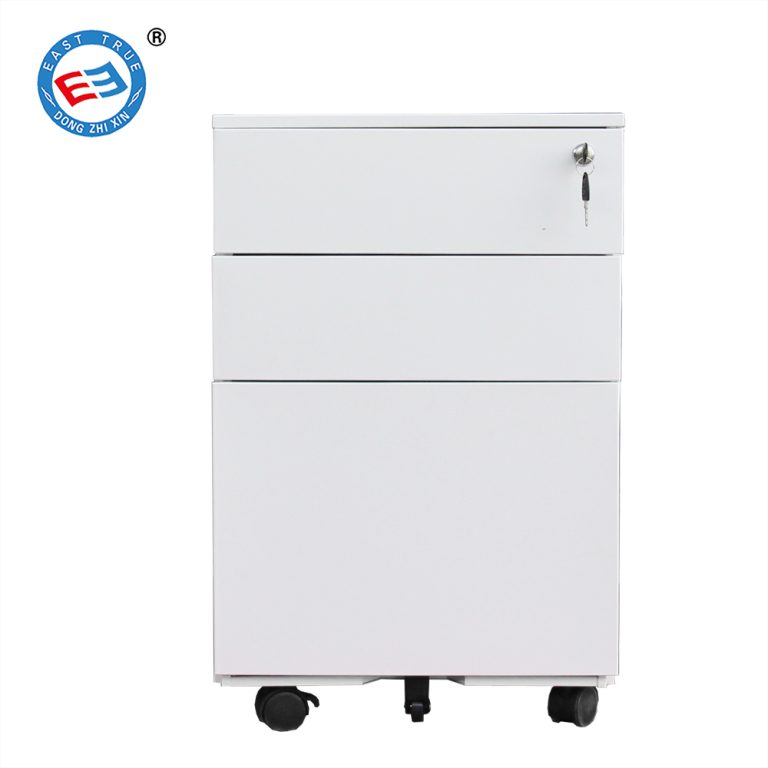 white mobile drawer cabinet