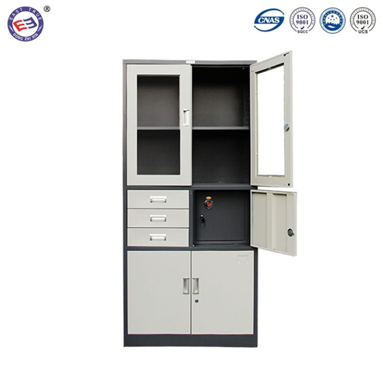metal 3 drawer filing cabinets with safe