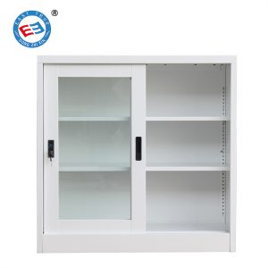 Small Glass Door Steel Filing Cabinet