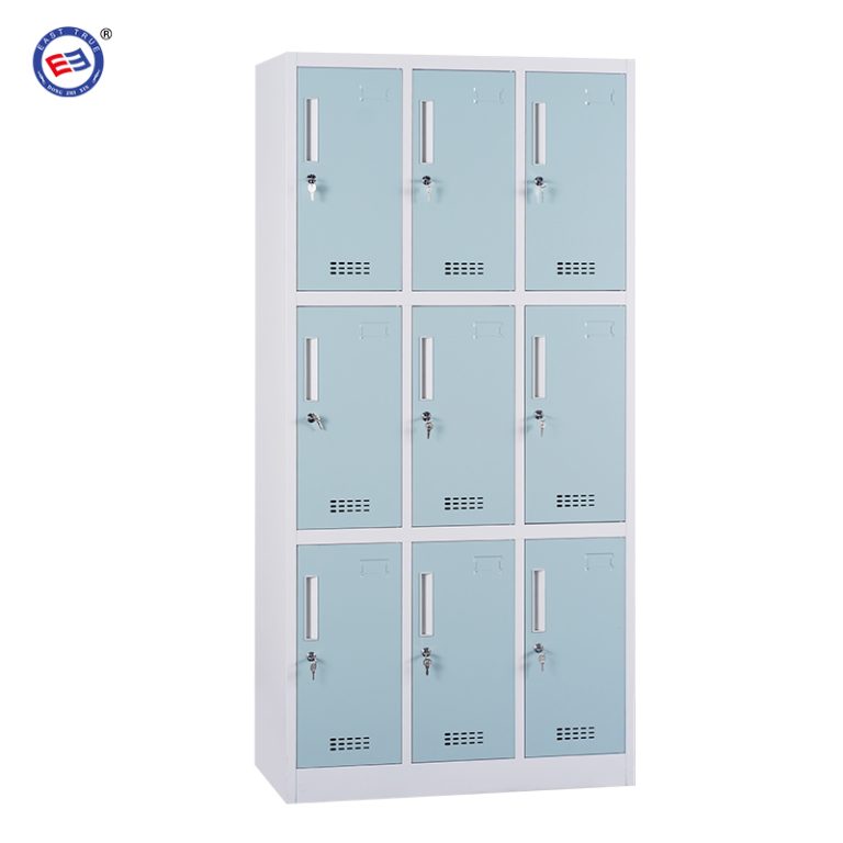 9 Doors Steel Student Lockers