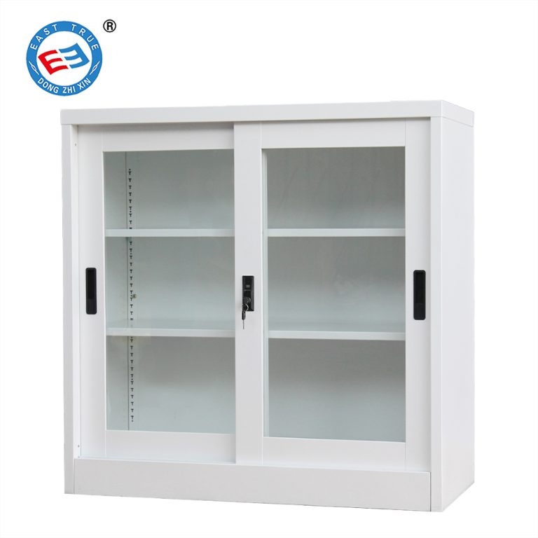 Small Glass Door Steel Filing Cabinet