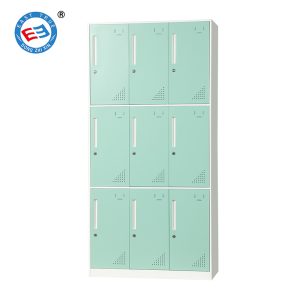 9 door steel locker cabinet