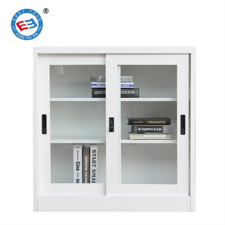 Small Glass Door Steel Filing Cabinet