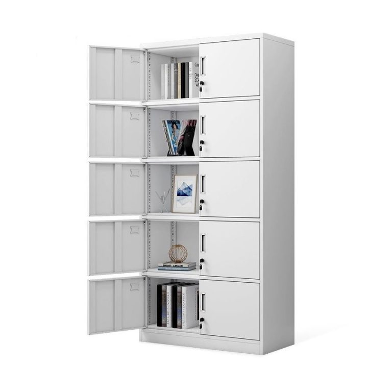 5 section locking filing cabinet