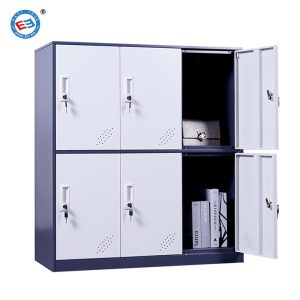Steel 6 Doors Half Height Locker