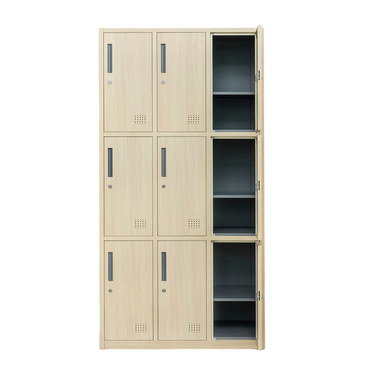 9 door high school lockers