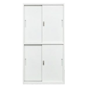 Double Section Sliding Door Cabinet