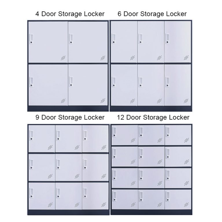 Multi-door Half Height Lockers