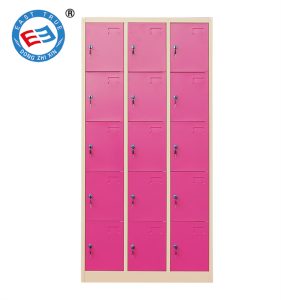 Pink Steel 15 Doors Lockers