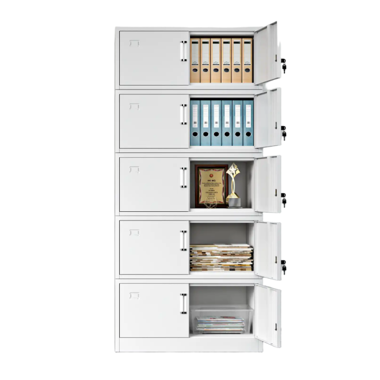 five section office filing cabinets