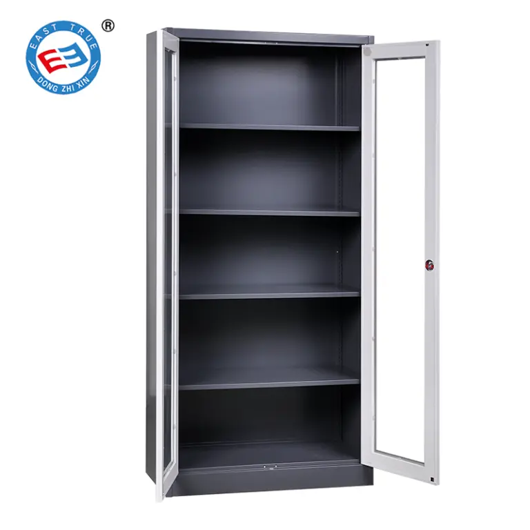 glass door office filing cabinets