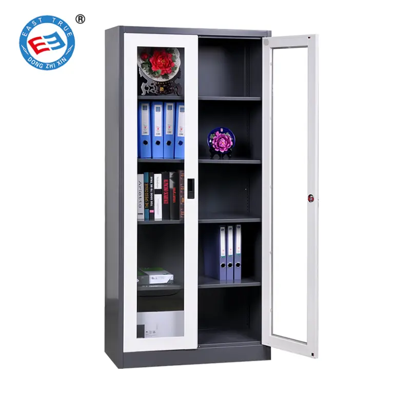 glass door office furniture filing cabinets