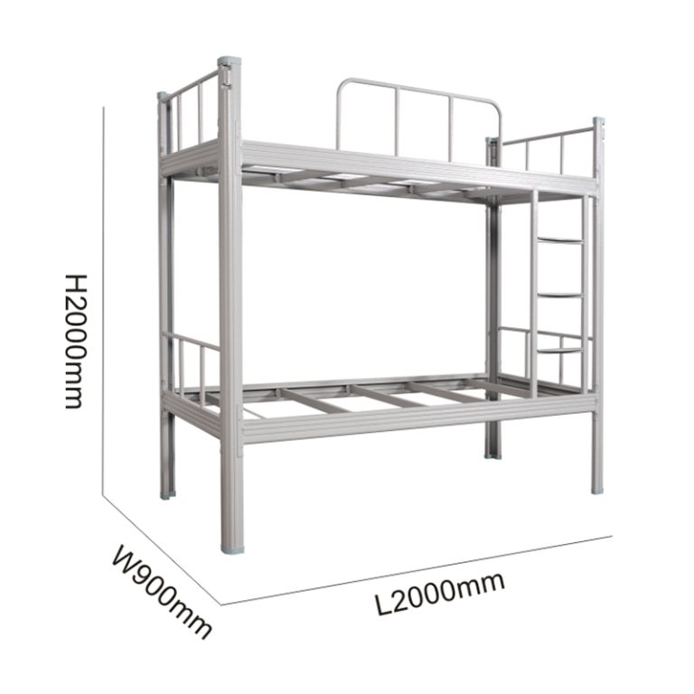 metal bunk beds dimensions