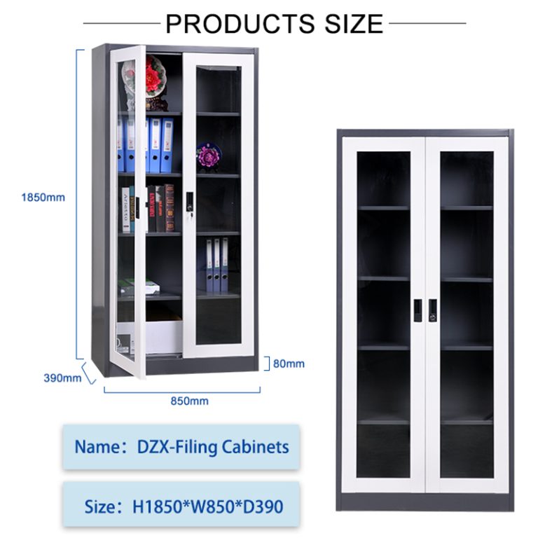 office filing cabinets size