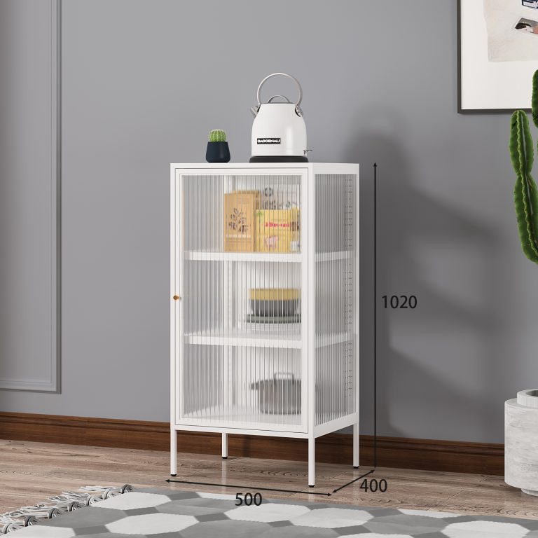 white kitchen pantry storage cabinet