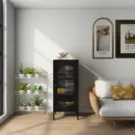 single door lockable steel storage cabinets