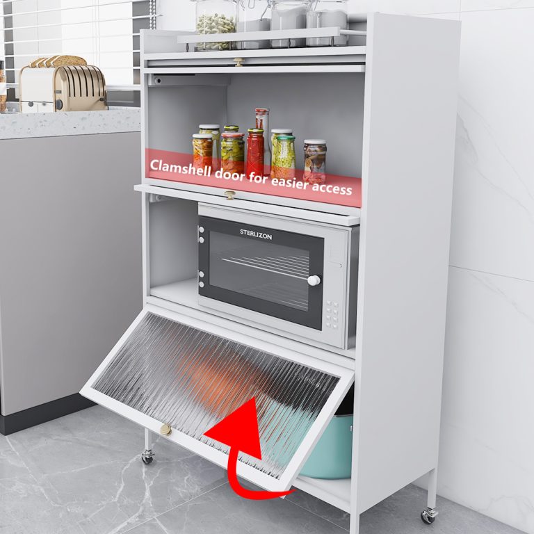 Multipurpose kitchen storage cabinet