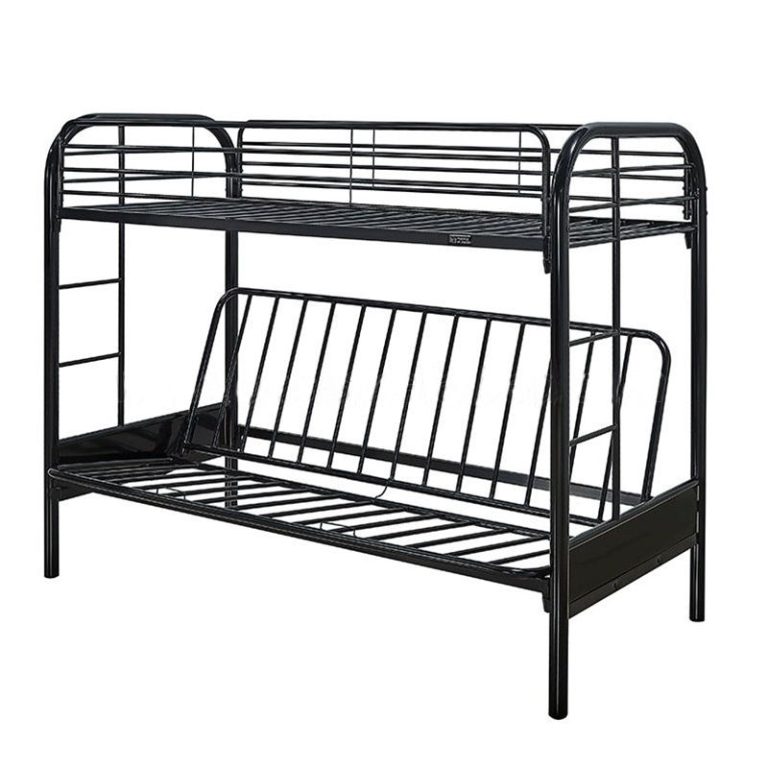 Metal Twin Over Futon Bunk Bed