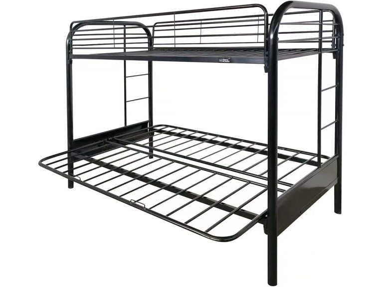 Steel Twin Over Futon Bunk Bed