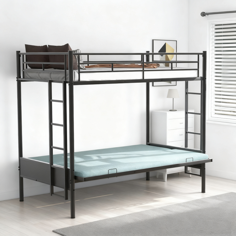 metal futon sofa bunk bed