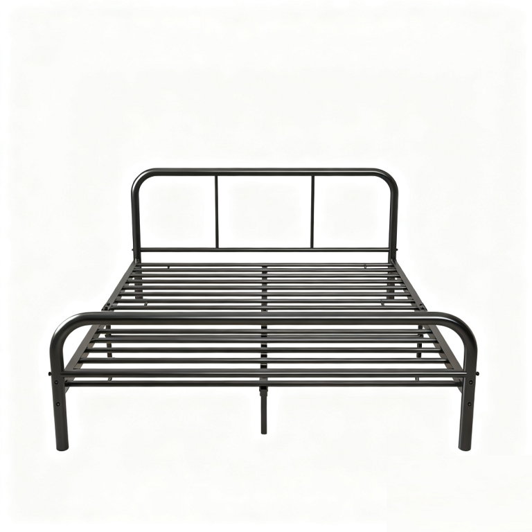 metal wrought iron bed frame