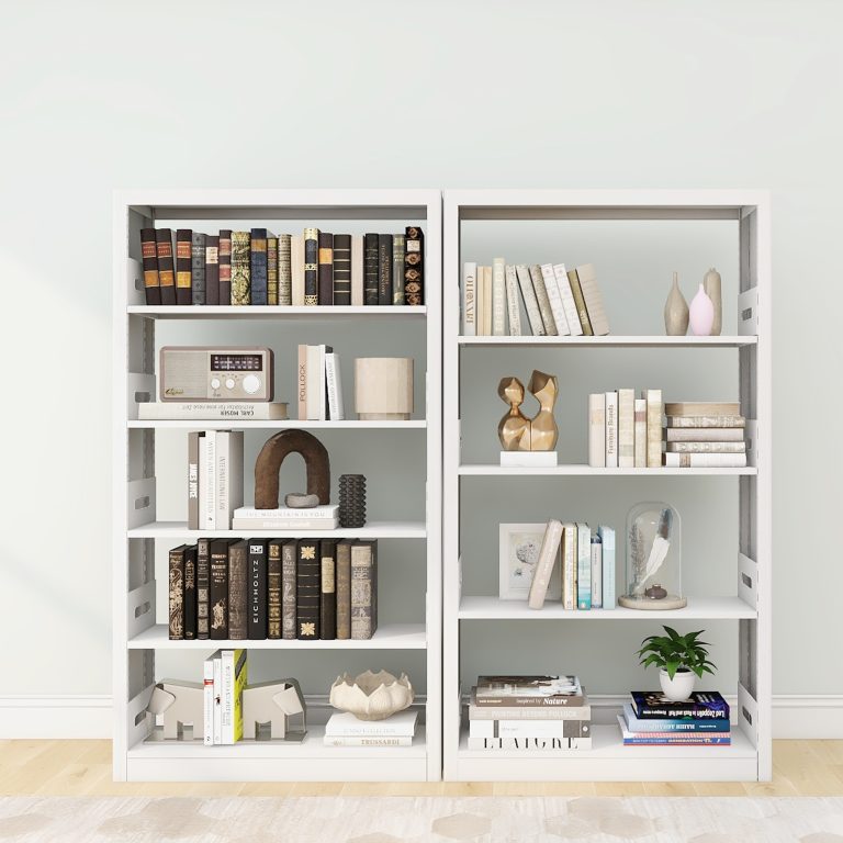 steel bookcase