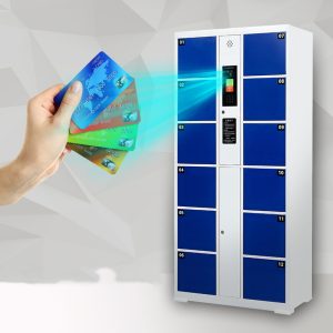Smart electronic storage locker cabinet
