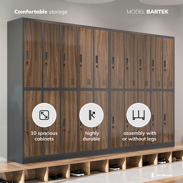10 door gym locker
